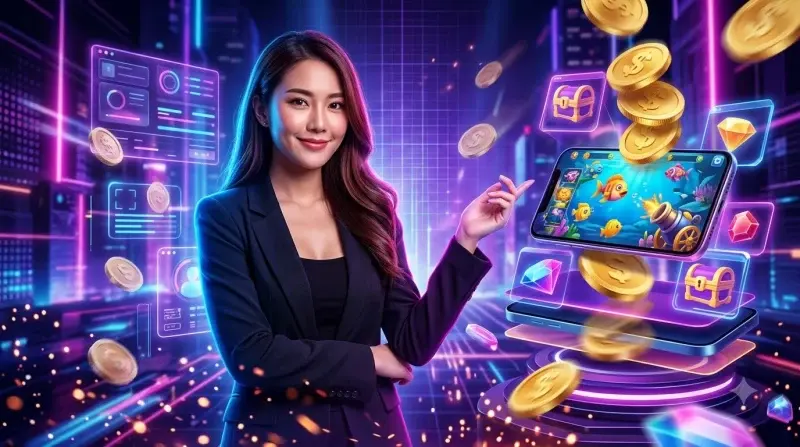 Các bước tham gia bắn cá thần tài tại 79king - từ đăng ký, nạp tiền đến chọn bàn chơi và bắt đầu săn thưởng