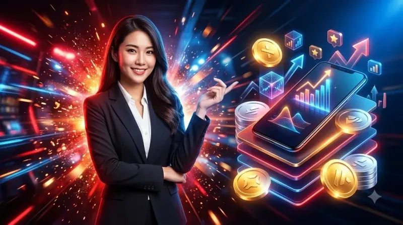 Các phương pháp bắt lô rơi hiệu quả - cúp vàng với mũi tên đi lên và các con số