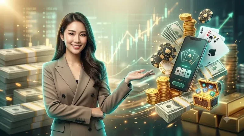 Hướng dẫn cách chơi xì dách online - bàn chơi và quân bài