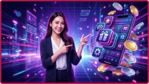 Người chơi xem kết quả xổ số 79king hôm nay trên điện thoại với giao diện hiện đại