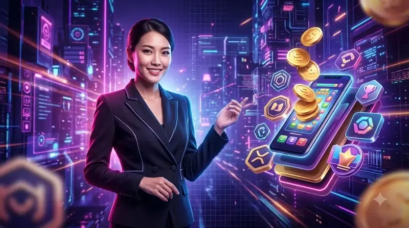 Sự thật về khung giờ vàng - slot machine với dấu hỏi và mã kỹ thuật số thể hiện RNG
